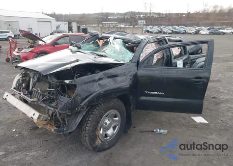 2010 Toyota Tacoma Base V6 from USA, damaged, VIN 3TMLU4EN7AM054696